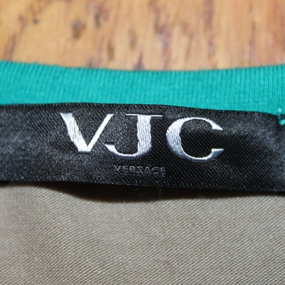 Vintage 90s Versace Jeans Couture Ringer Shirt + Glasses - Picture 4 of 16